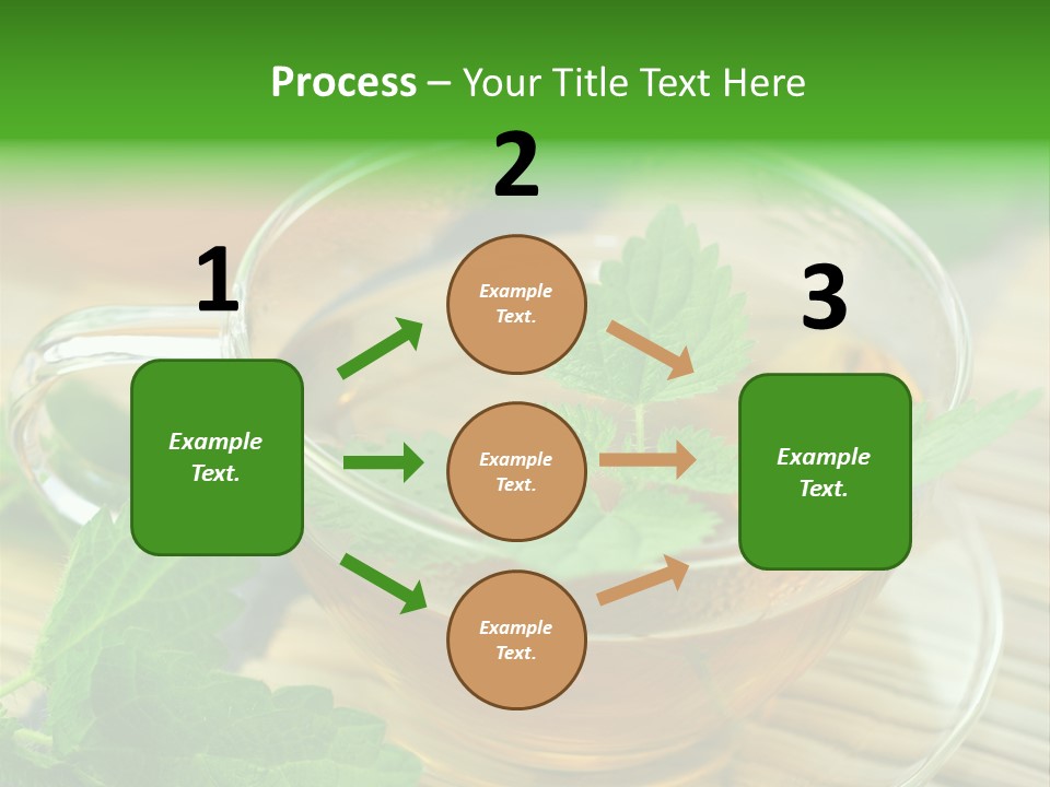 Tassen Heilend Entschlackung PowerPoint Template