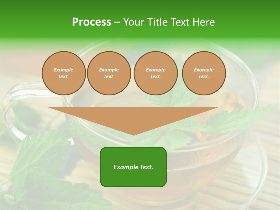Tassen Heilend Entschlackung PowerPoint Template