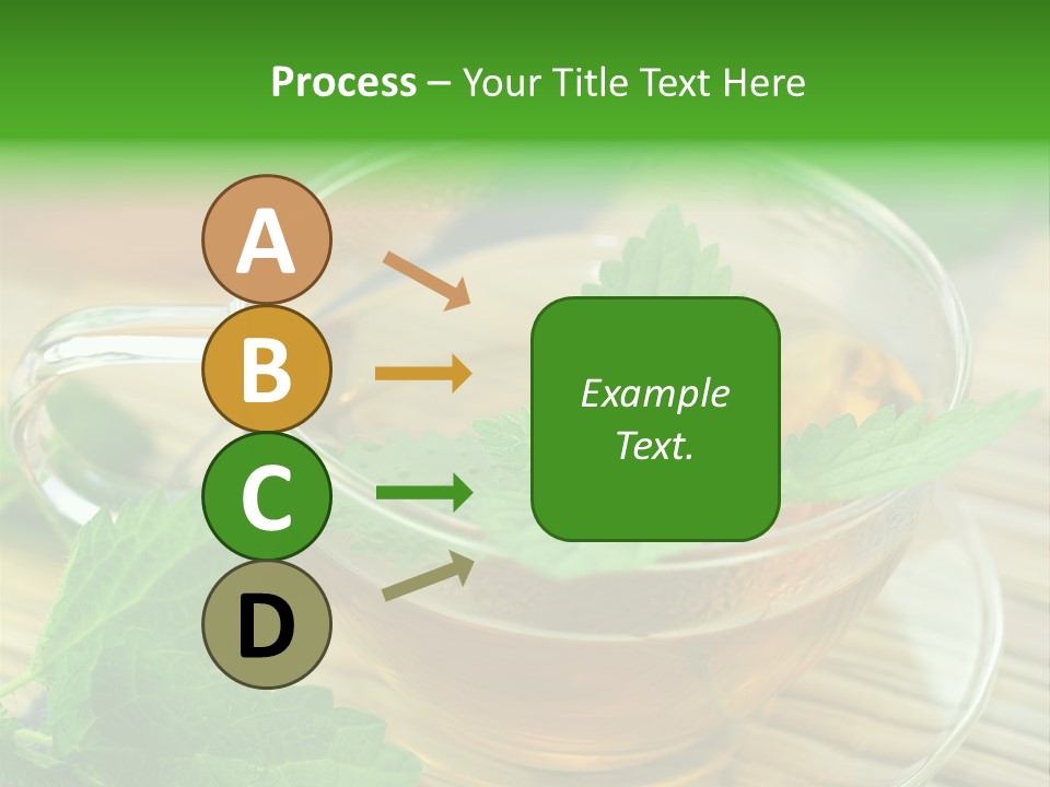 Tassen Heilend Entschlackung PowerPoint Template