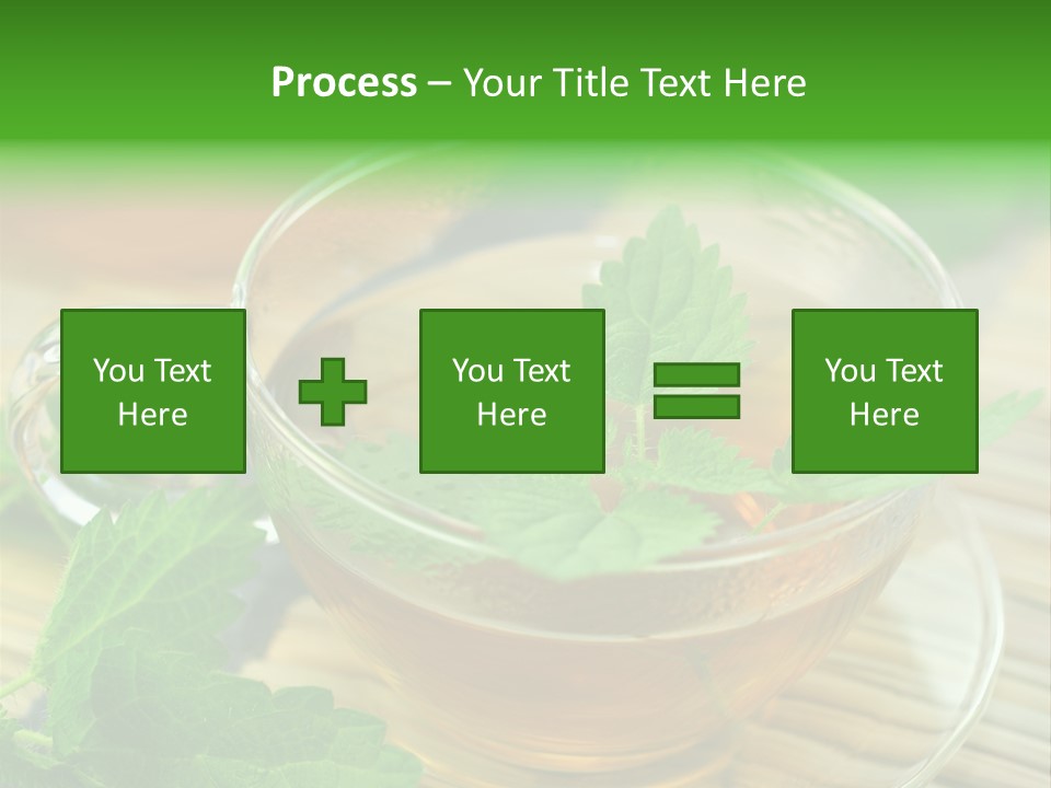 Tassen Heilend Entschlackung PowerPoint Template