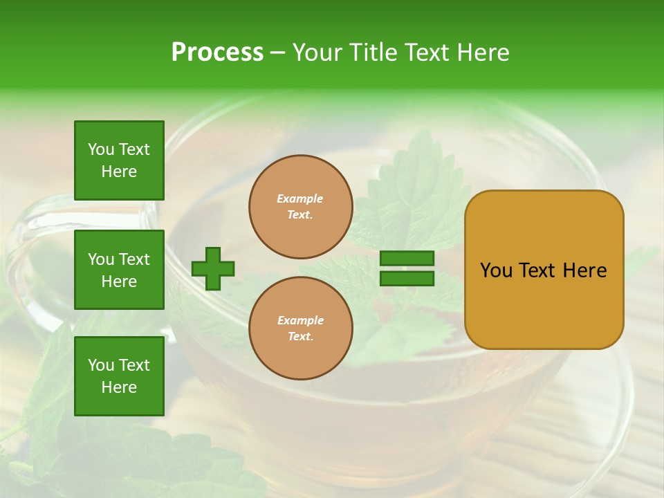Tassen Heilend Entschlackung PowerPoint Template