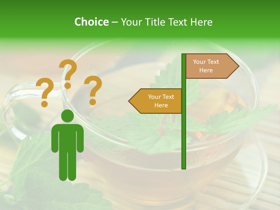 Tassen Heilend Entschlackung PowerPoint Template