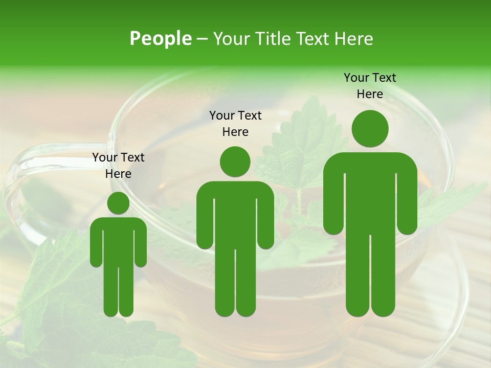 Tassen Heilend Entschlackung PowerPoint Template