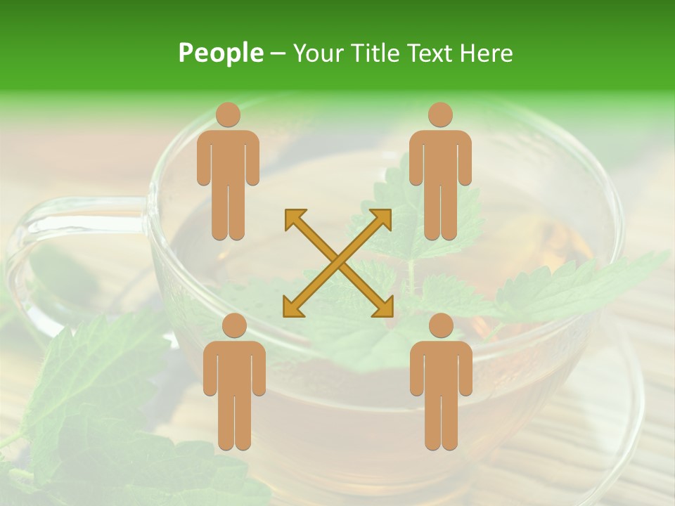 Tassen Heilend Entschlackung PowerPoint Template