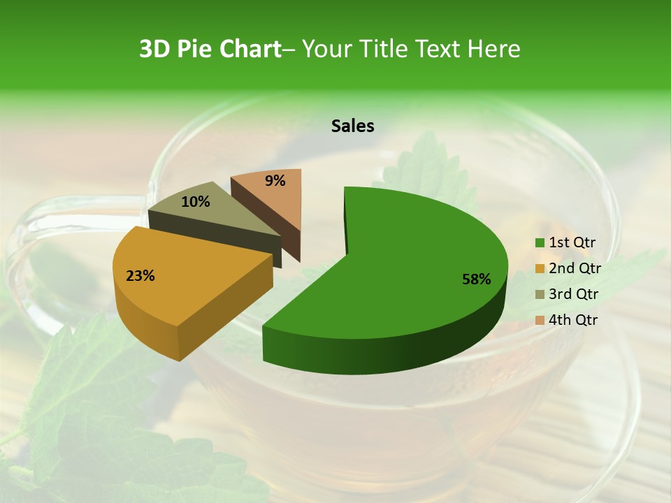 Tassen Heilend Entschlackung PowerPoint Template