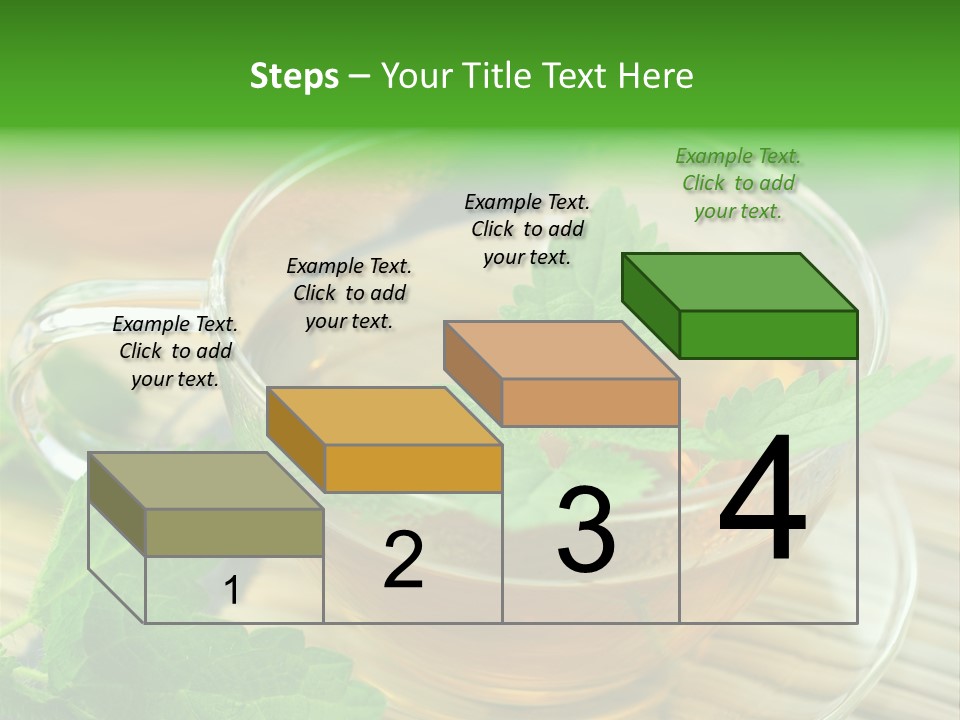 Tassen Heilend Entschlackung PowerPoint Template