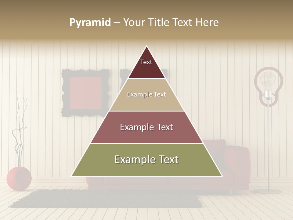 Black Beams Carpet PowerPoint Template