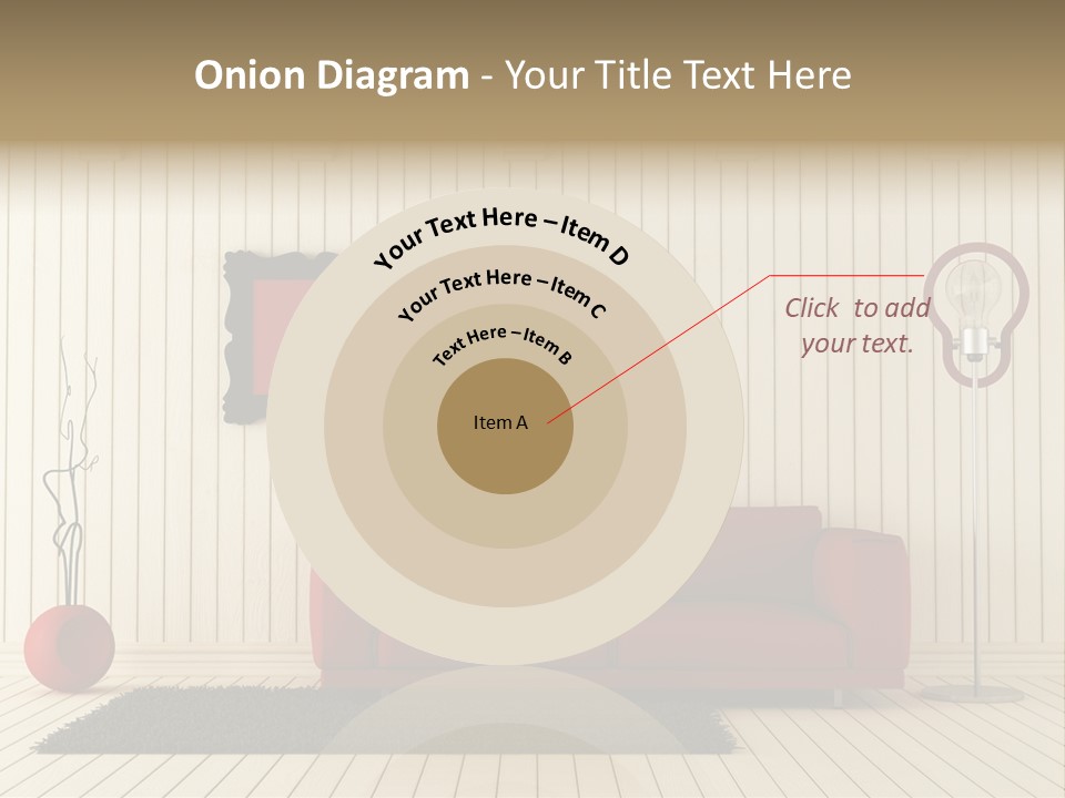 Black Beams Carpet PowerPoint Template