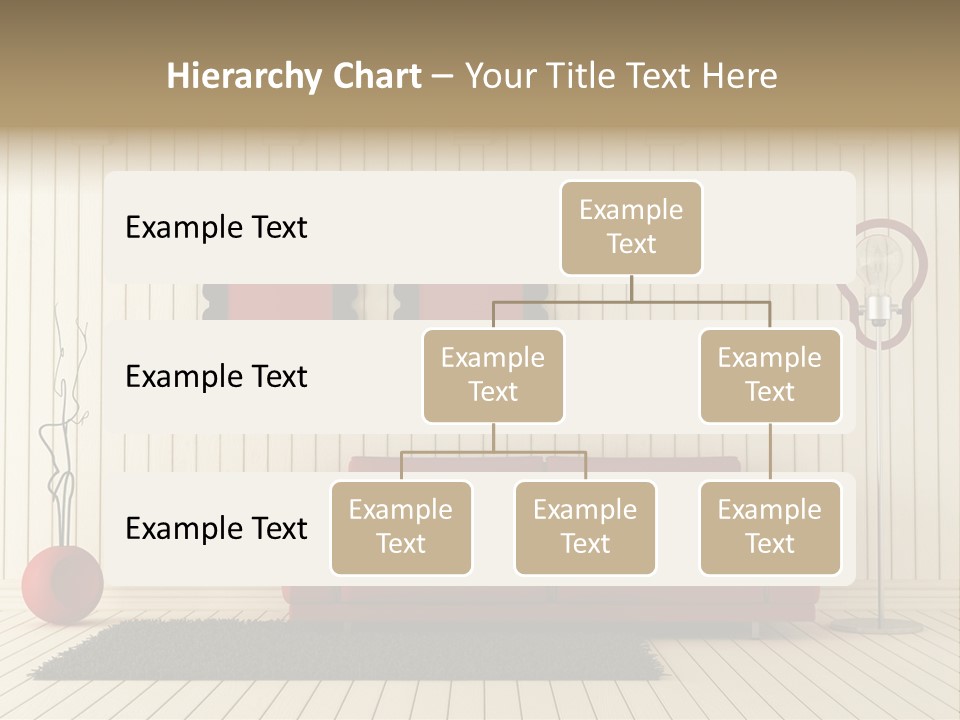Black Beams Carpet PowerPoint Template
