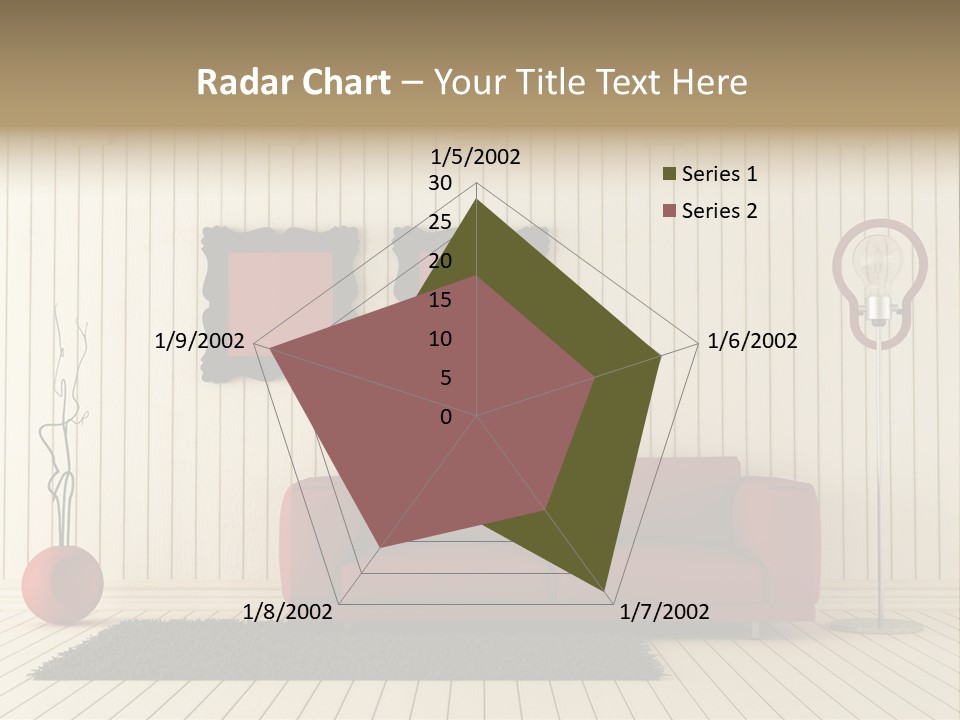 Black Beams Carpet PowerPoint Template