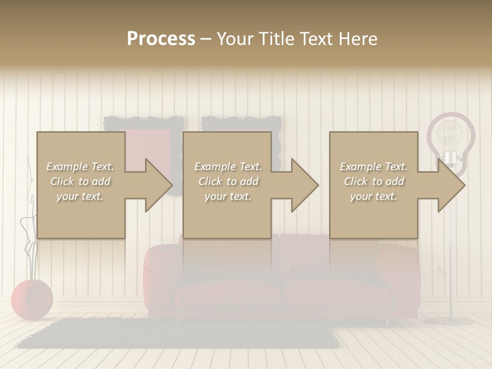 Black Beams Carpet PowerPoint Template