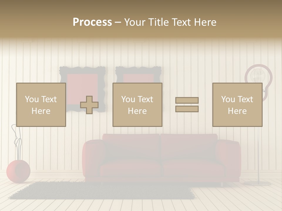 Black Beams Carpet PowerPoint Template