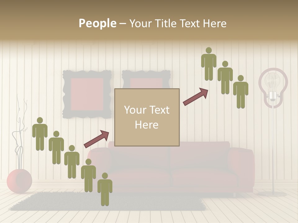 Black Beams Carpet PowerPoint Template