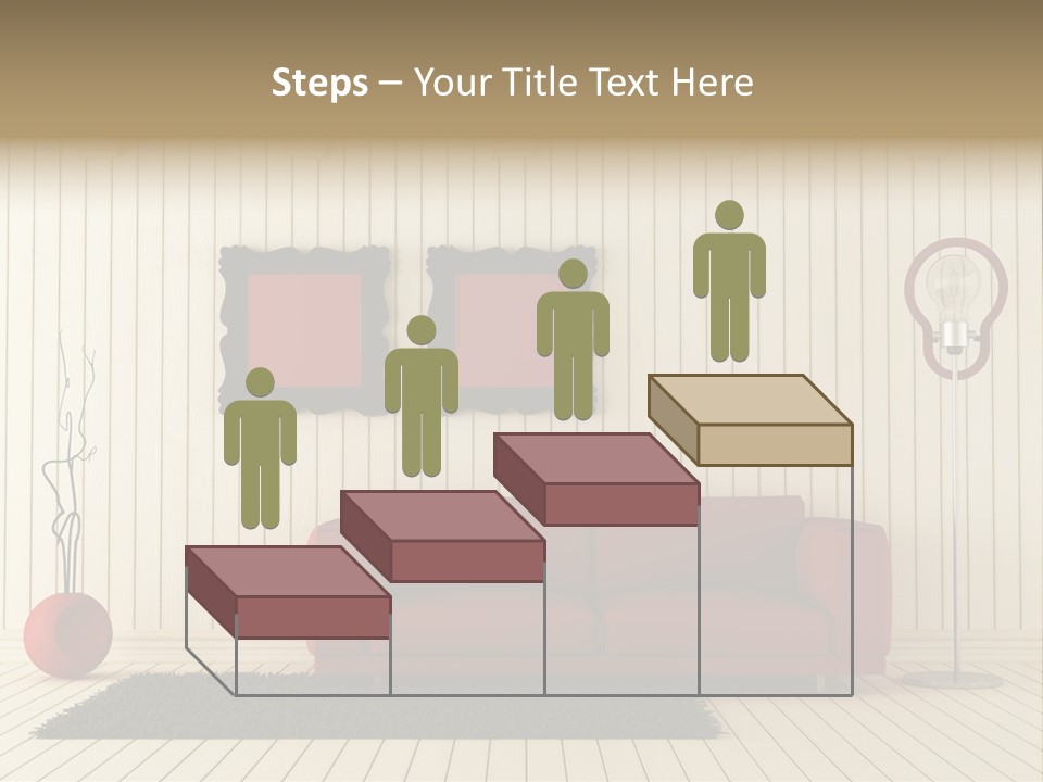 Black Beams Carpet PowerPoint Template