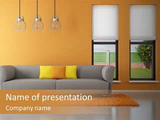 Contemporary Lounge Modern PowerPoint Template