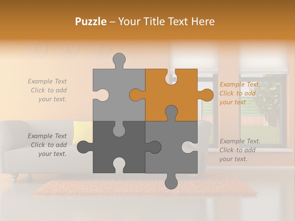 Contemporary Lounge Modern PowerPoint Template