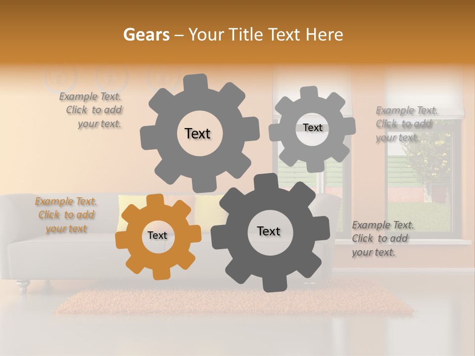 Contemporary Lounge Modern PowerPoint Template