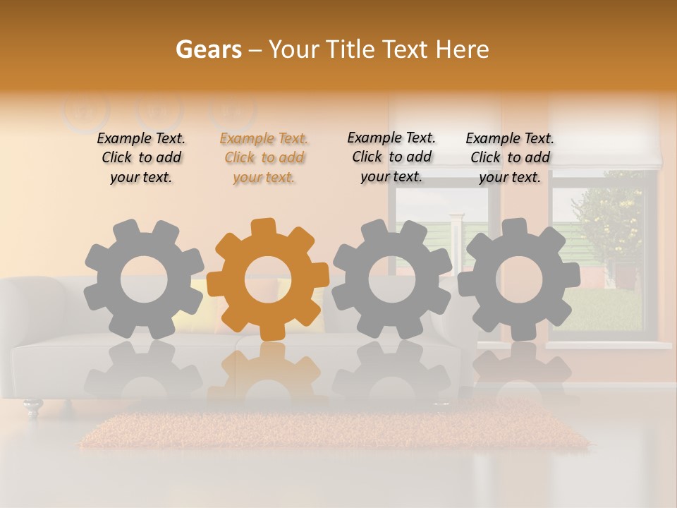 Contemporary Lounge Modern PowerPoint Template