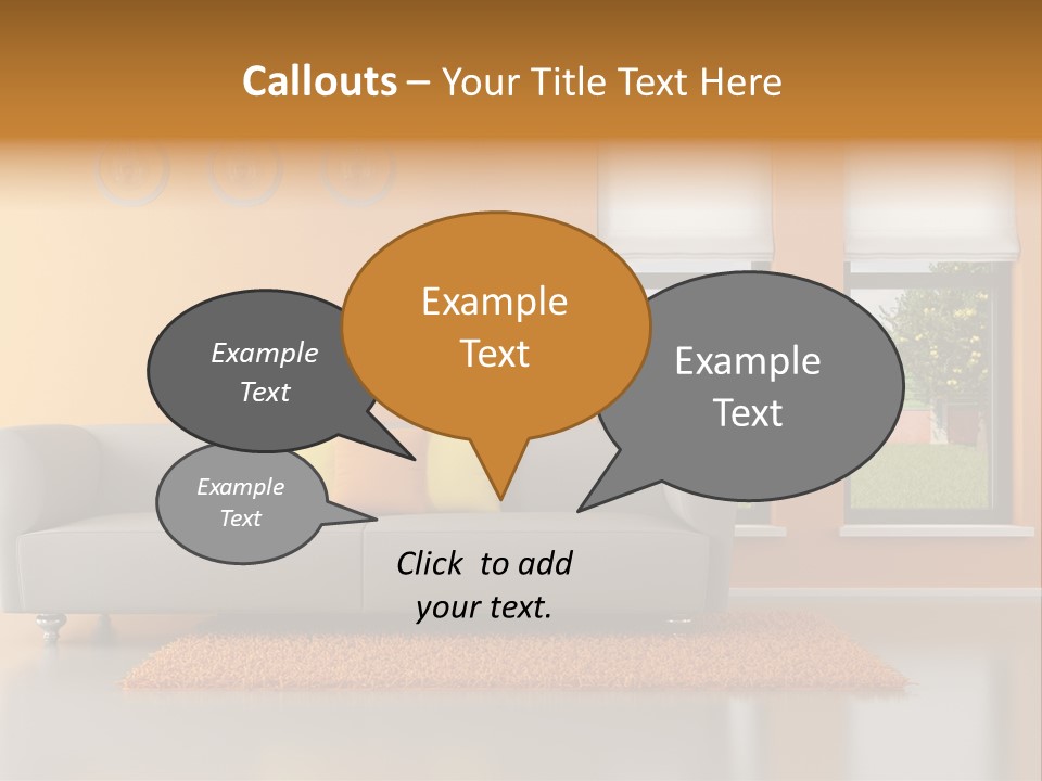 Contemporary Lounge Modern PowerPoint Template