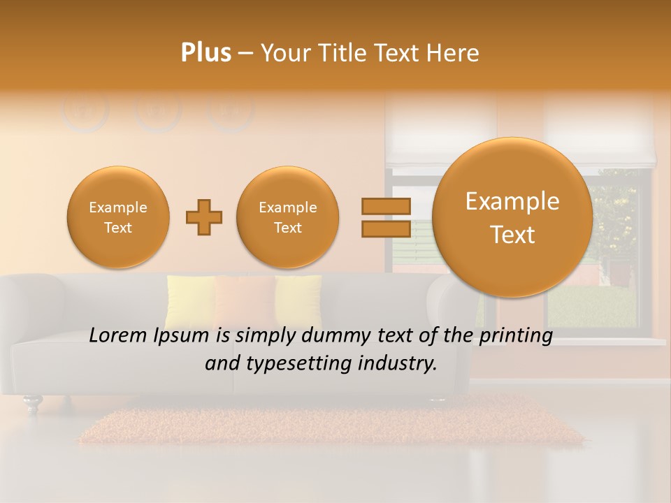 Contemporary Lounge Modern PowerPoint Template