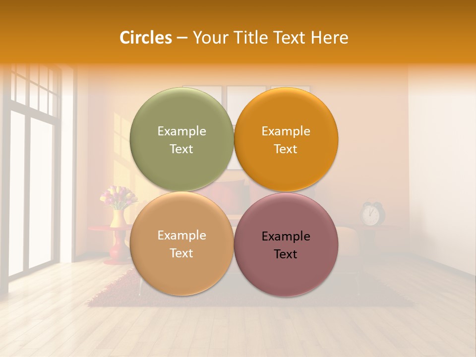 Wood Parquet Empty PowerPoint Template