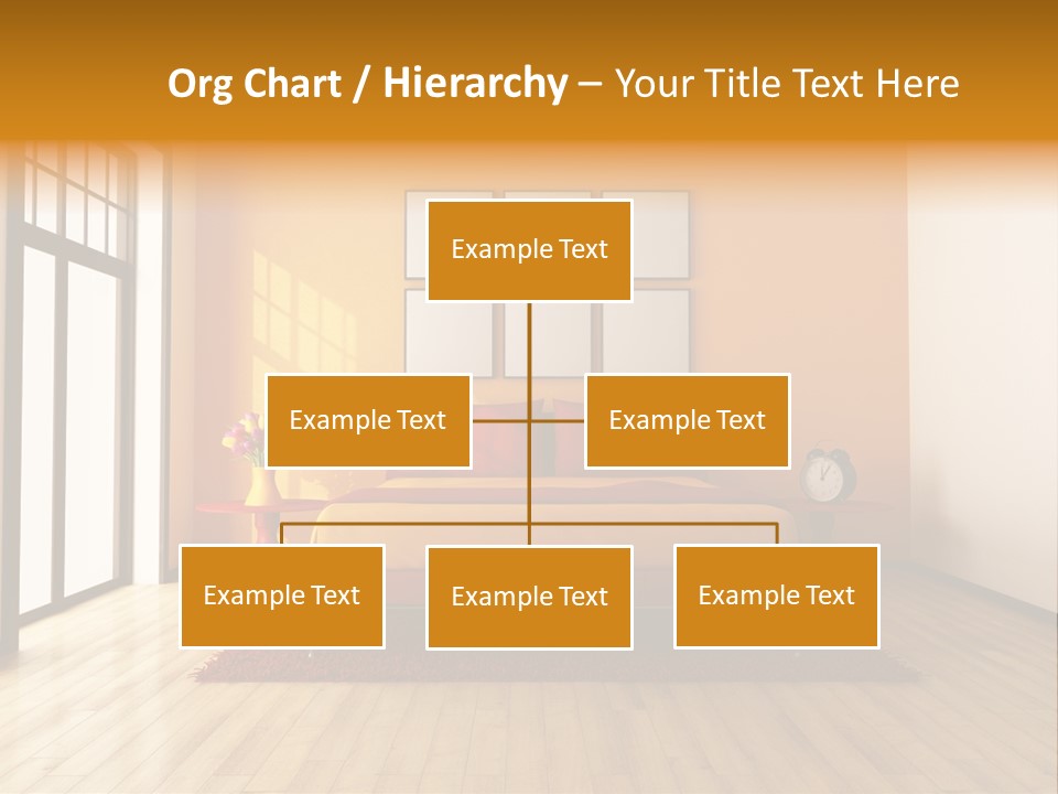 Wood Parquet Empty PowerPoint Template