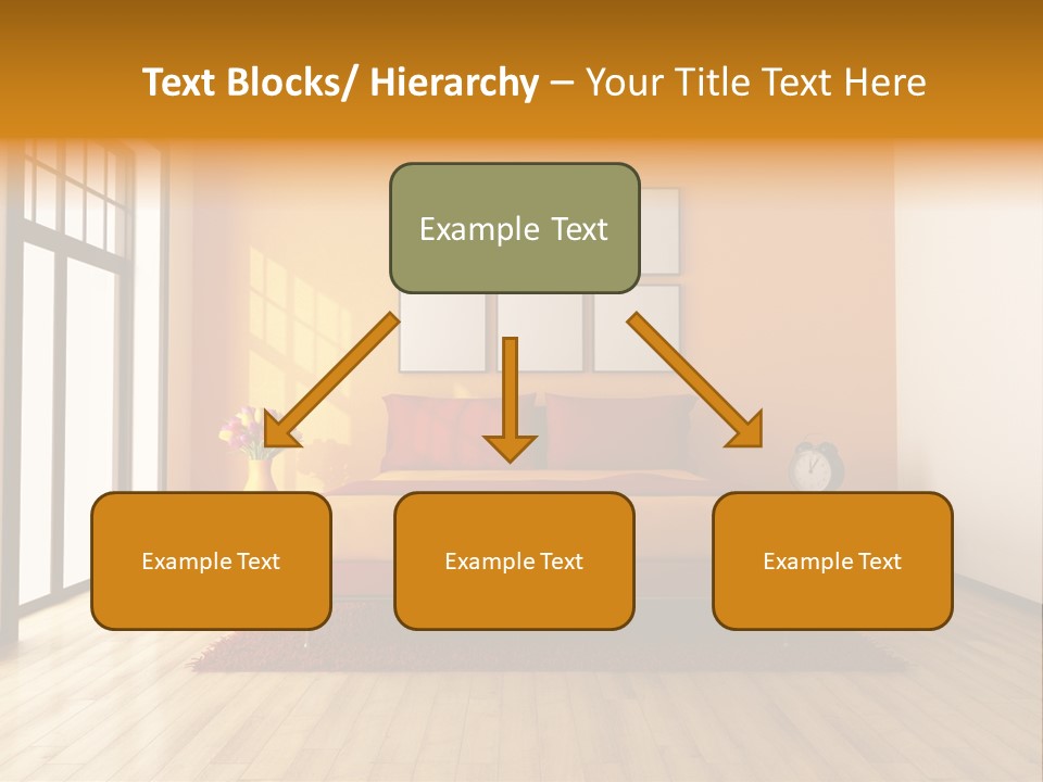 Wood Parquet Empty PowerPoint Template