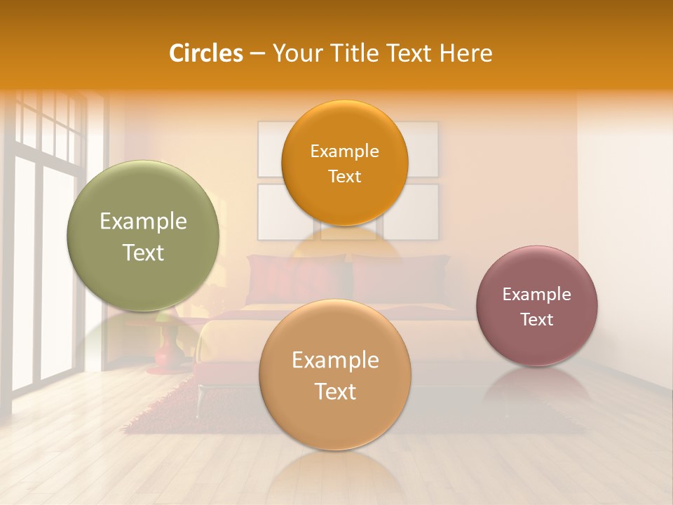 Wood Parquet Empty PowerPoint Template