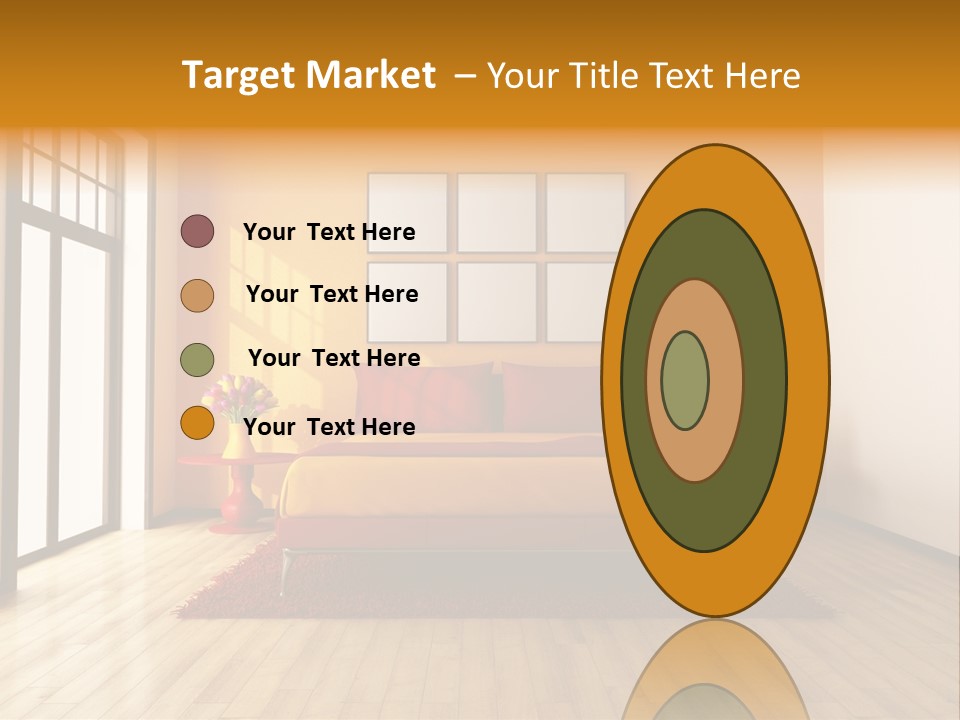 Wood Parquet Empty PowerPoint Template