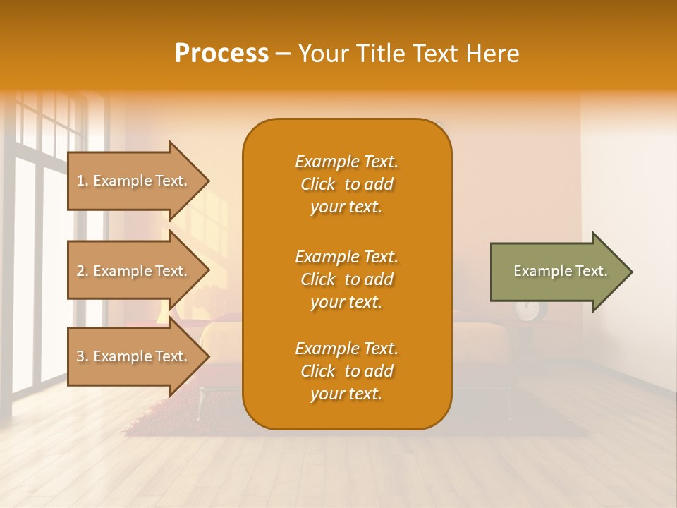 Wood Parquet Empty PowerPoint Template