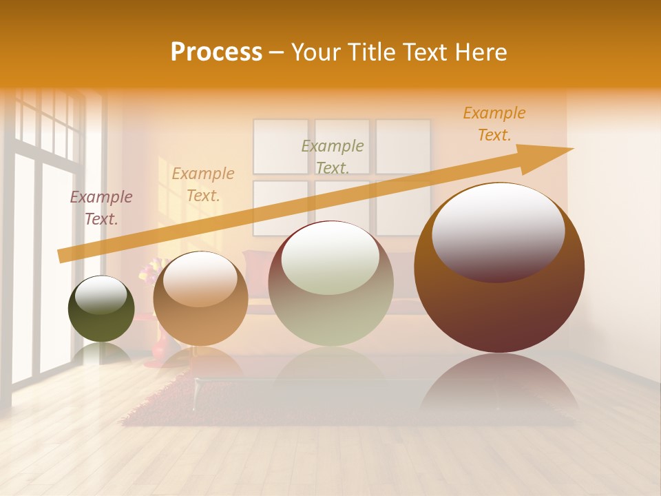 Wood Parquet Empty PowerPoint Template