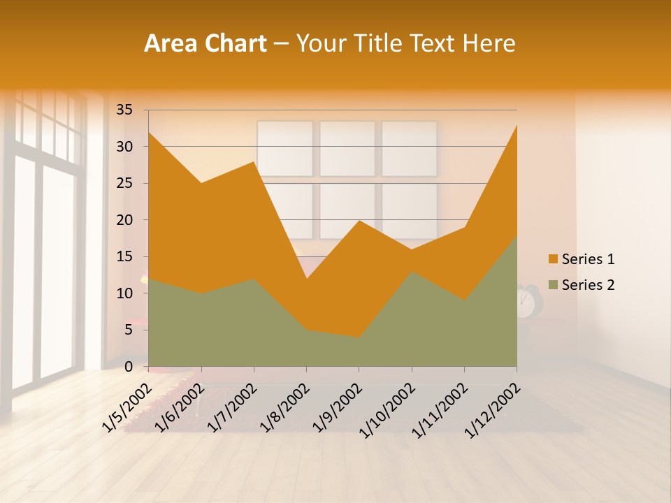 Wood Parquet Empty PowerPoint Template
