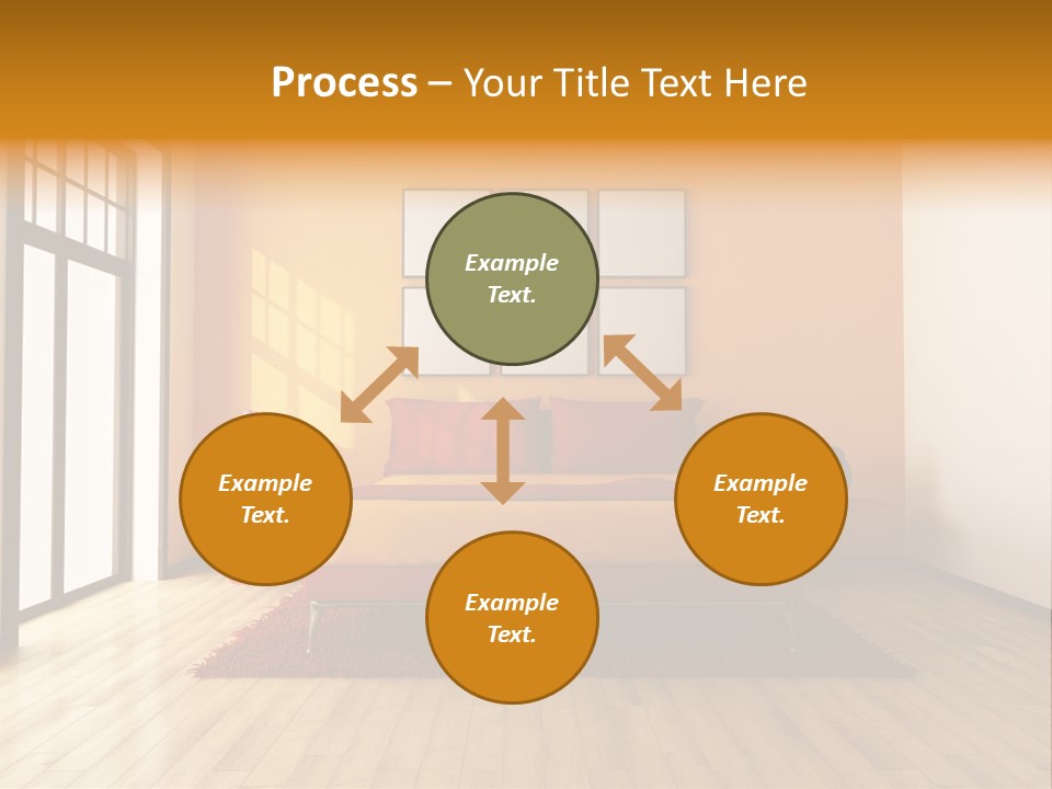 Wood Parquet Empty PowerPoint Template