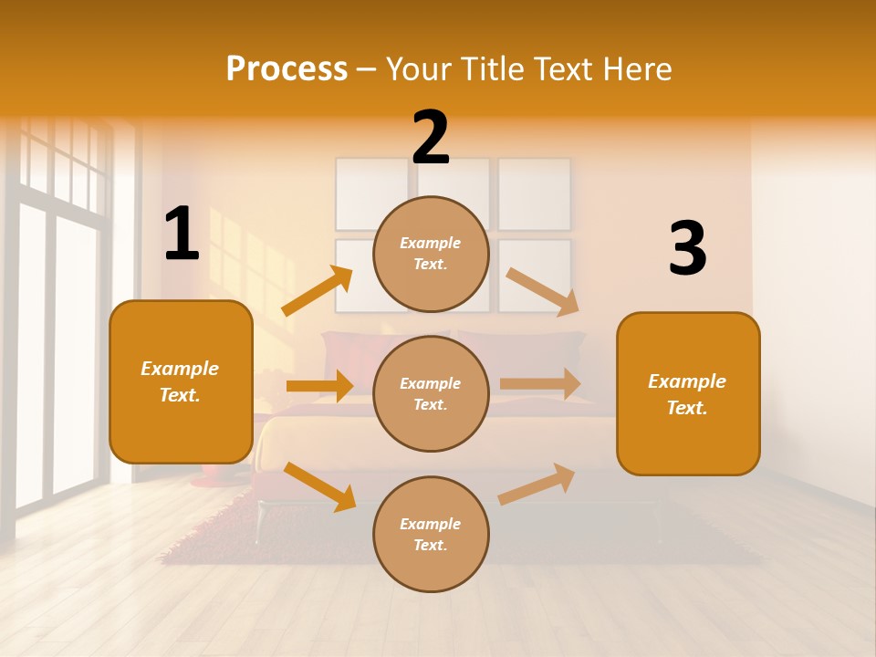 Wood Parquet Empty PowerPoint Template