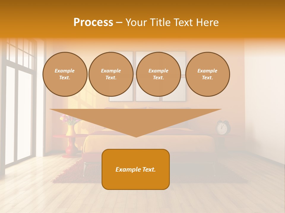 Wood Parquet Empty PowerPoint Template