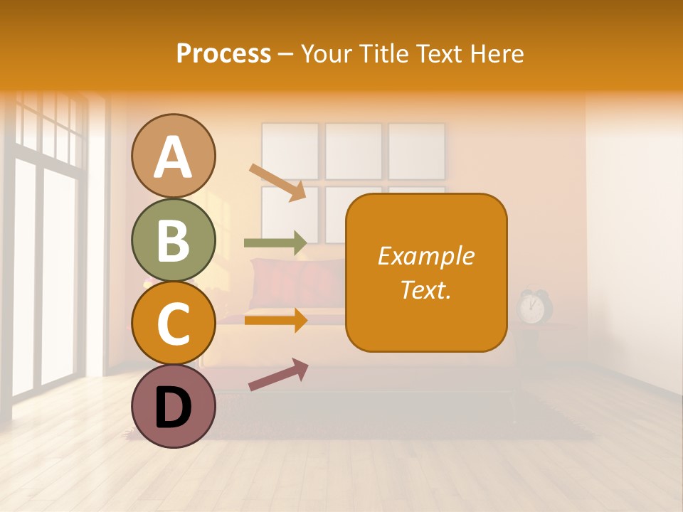 Wood Parquet Empty PowerPoint Template