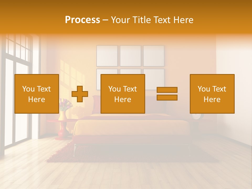 Wood Parquet Empty PowerPoint Template