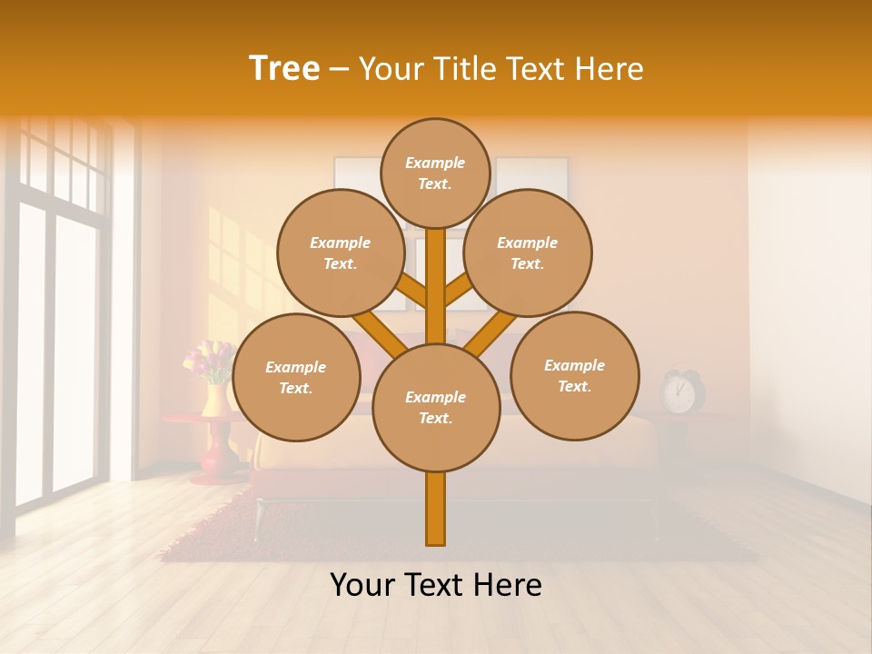 Wood Parquet Empty PowerPoint Template