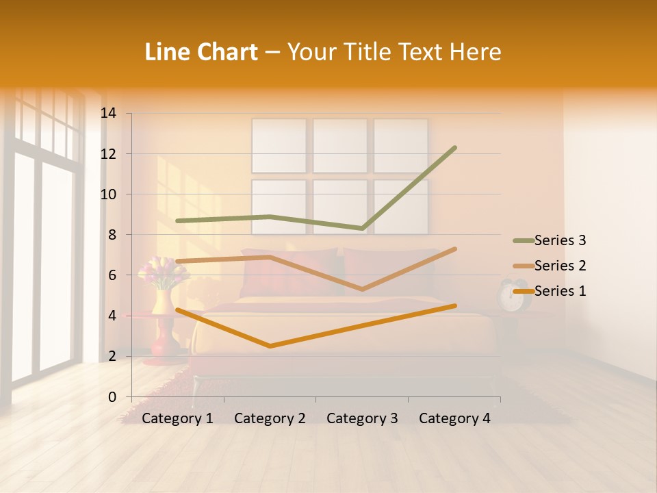 Wood Parquet Empty PowerPoint Template
