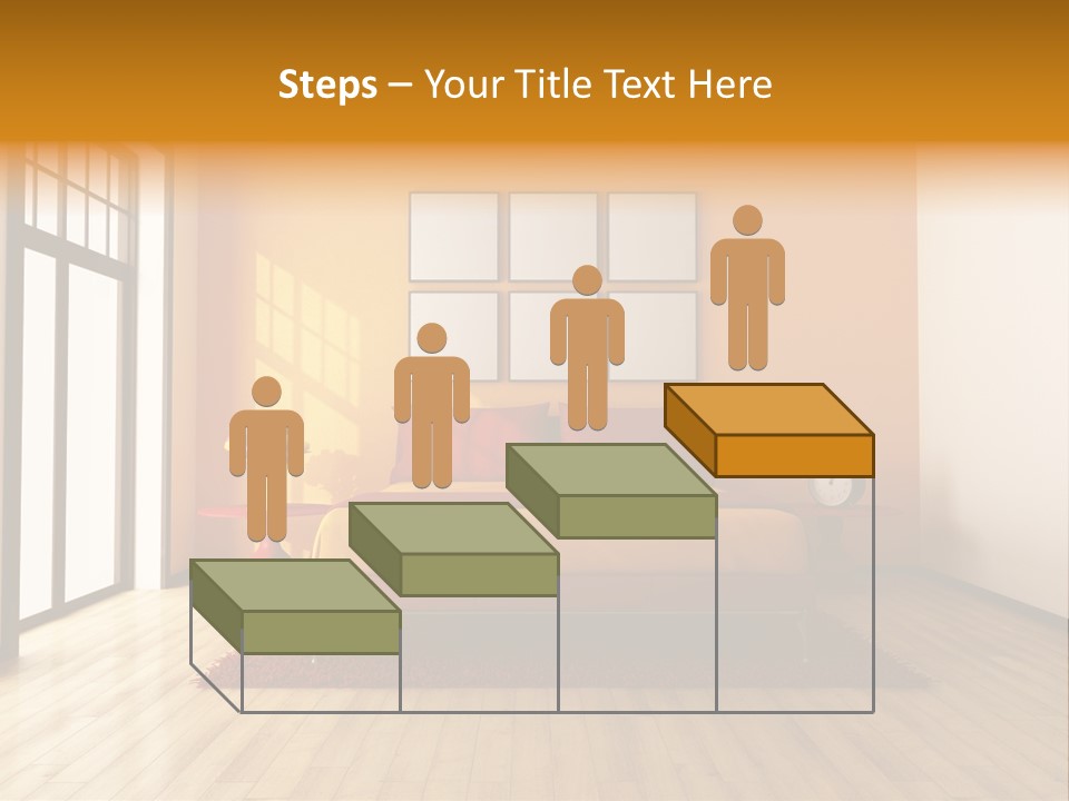 Wood Parquet Empty PowerPoint Template