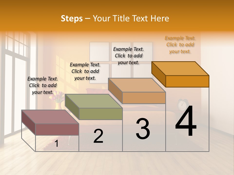 Wood Parquet Empty PowerPoint Template