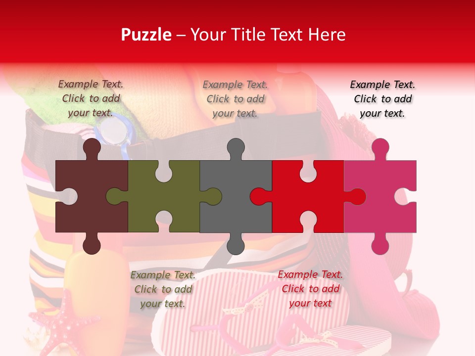 Summer Travel Fashion PowerPoint Template