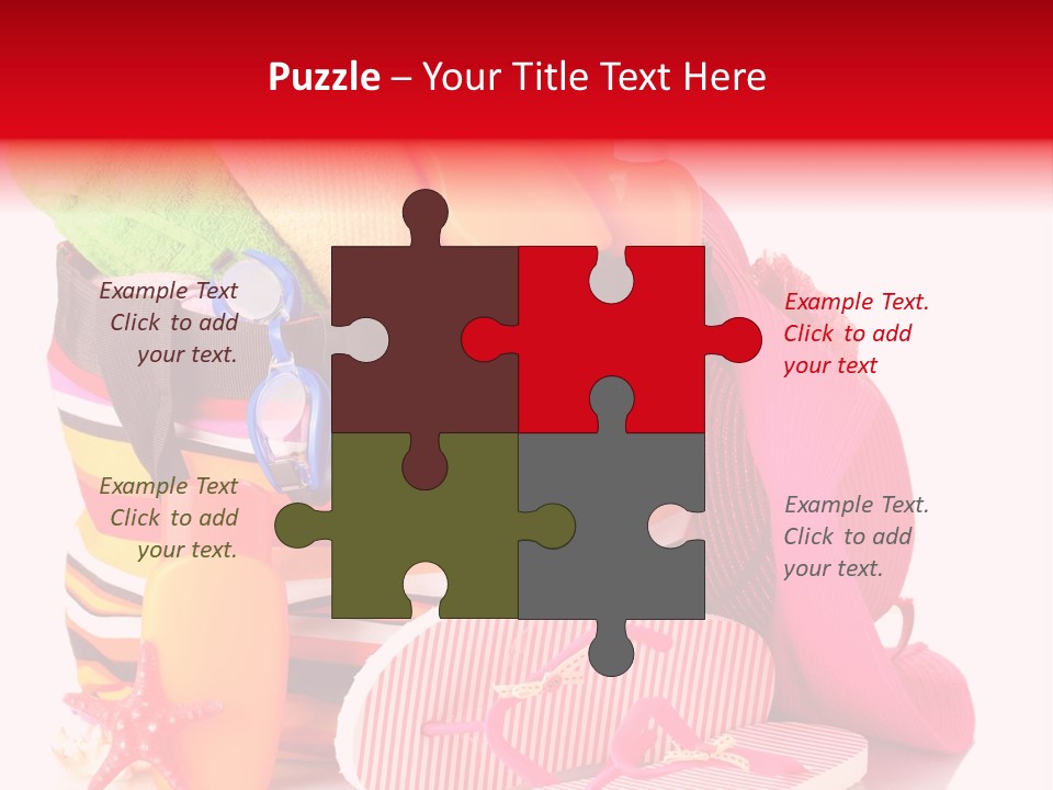 Summer Travel Fashion PowerPoint Template