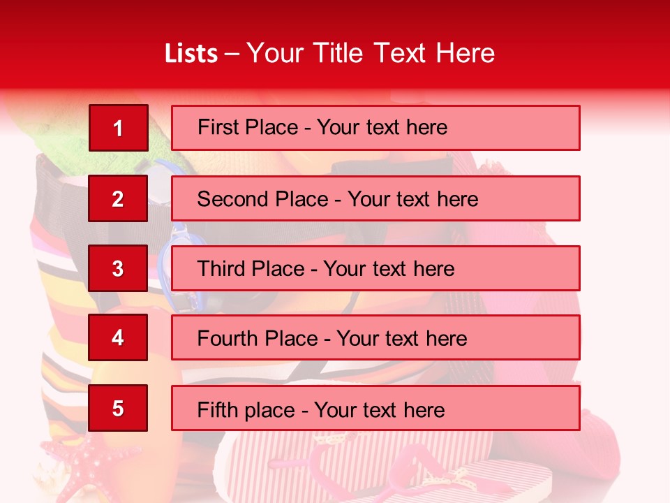 Summer Travel Fashion PowerPoint Template