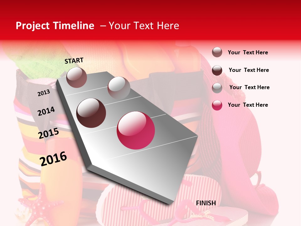 Summer Travel Fashion PowerPoint Template