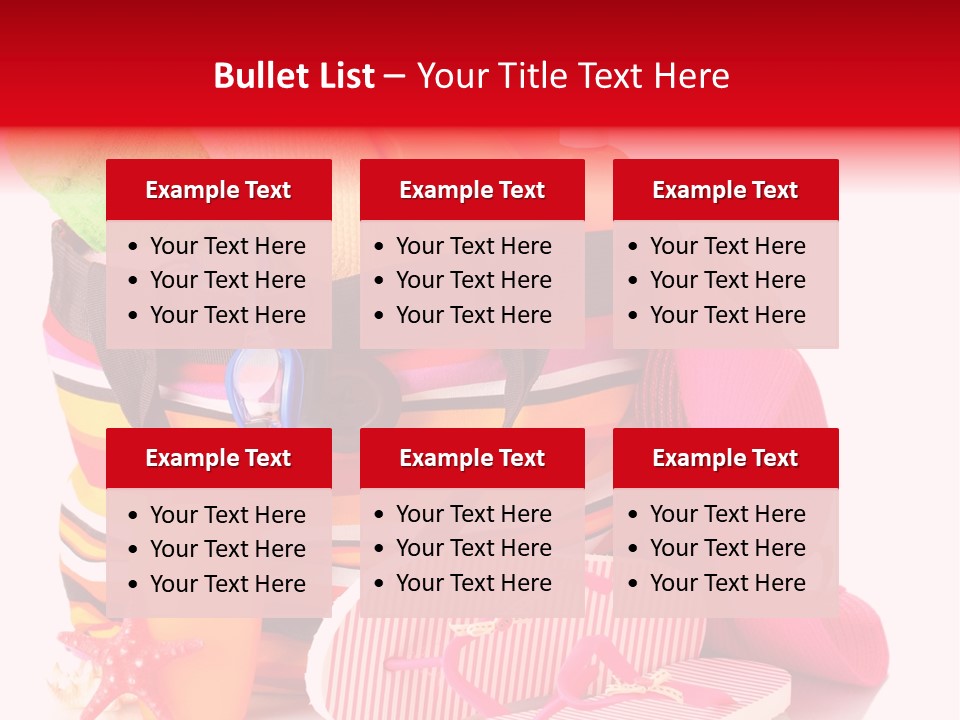 Summer Travel Fashion PowerPoint Template