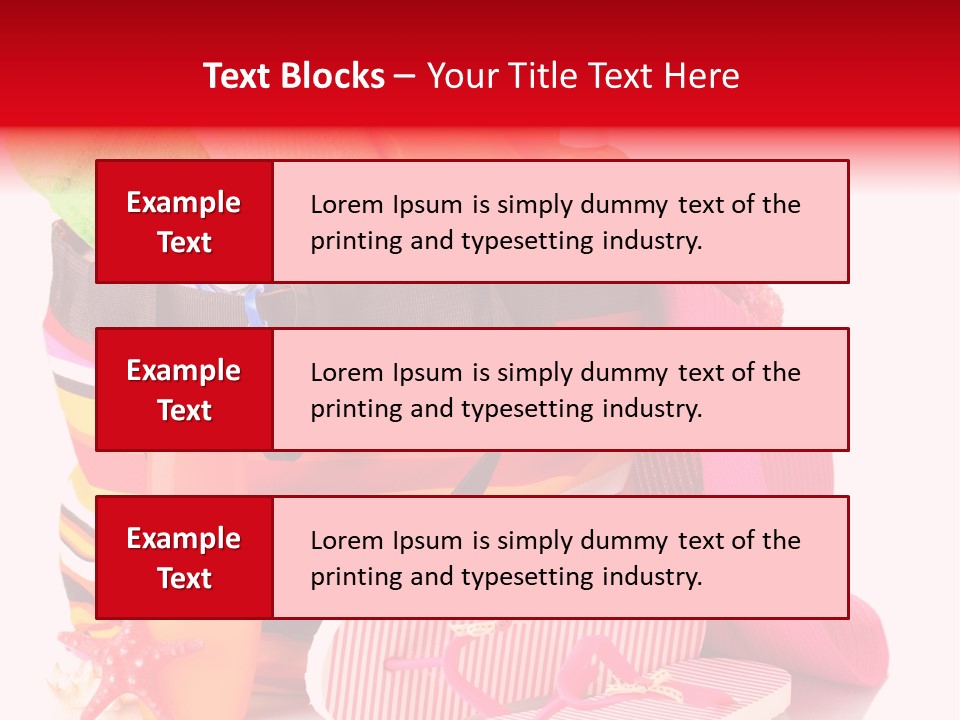 Summer Travel Fashion PowerPoint Template