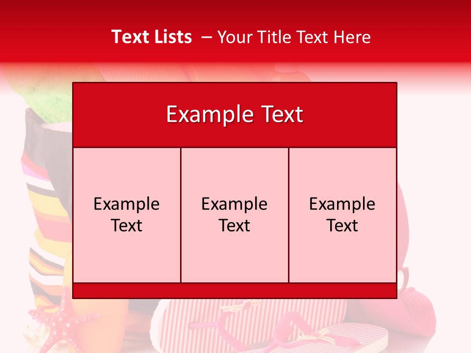 Summer Travel Fashion PowerPoint Template
