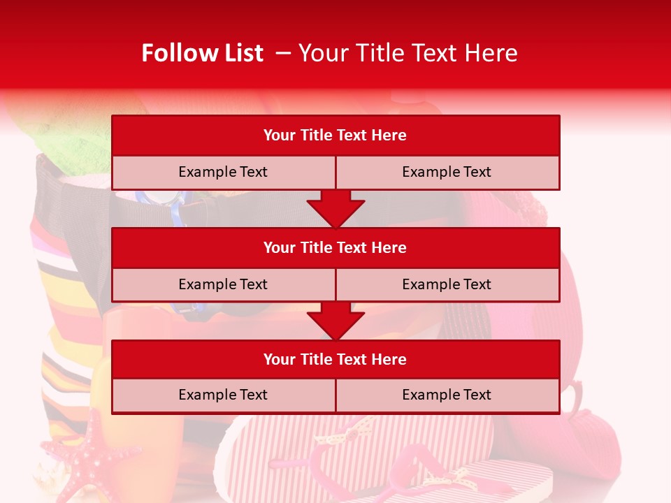 Summer Travel Fashion PowerPoint Template