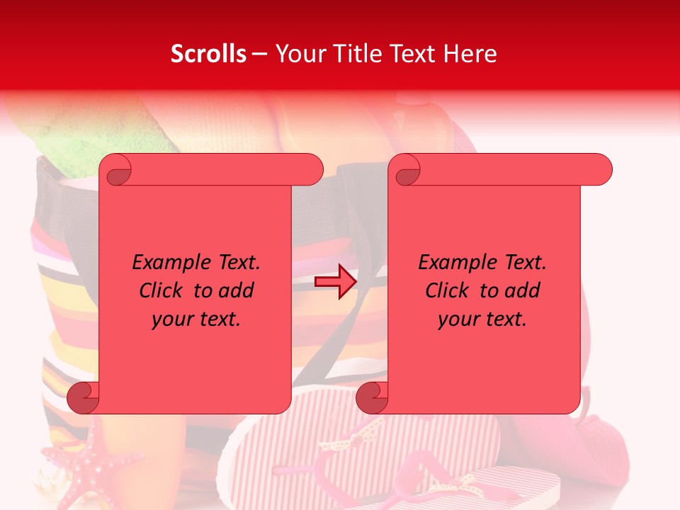Summer Travel Fashion PowerPoint Template